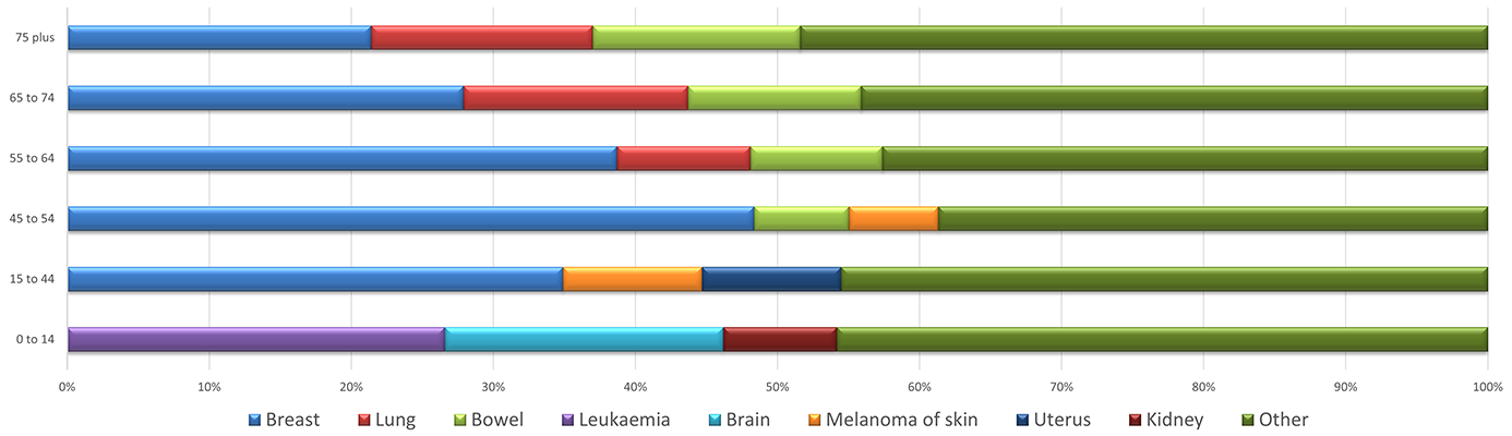womens-cancers-chart A chart showing women's cancers